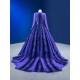 Long Sleeve Purple Prom Dresses A Line Homecoming Dress Special Occasion Formal Party Gowns 2024