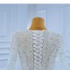 Long Sleeve Wedding Dress Sequin V Neck Bridal Gowns Princess Party Glitter Robe De Mariee 2024