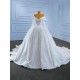 Long Sleeve Wedding Dress Strapless Backless Beading Bridal Gowns V Neck Black Girl Women Dress