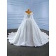 Long Sleeve Wedding Dress Strapless Backless Beading Bridal Gowns V Neck Black Girl Women Dress