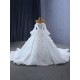 Long Sleeve Wedding Dress for Bride Sweetheart Neck Backless Bridal Gowns Vestido de novia 2024