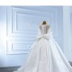 Long Sleeve Wedding Dresses Scoop Neck Bridal Dress Floor Length Bridal Gown Vestido De Novia 2024