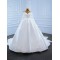 Long Sleeve Wedding Dresses Scoop Neck Bridal Dress Floor Length Bridal Gown Vestido De Novia 2024