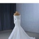 Long Sleeve Wedding Dresses for Women 2024 Bride Mermaid Wedding Gown Sweetheart Neck Bridal Dress