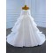 Long Sleeves Wedding Dress Sweetheart Neck Bridal Gown Sequin Bridal Dress Robe De Mariee