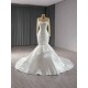 Long Sleeves Wedding Dresses 2024 New White Mermaid Bridal Gowns vestido noiva