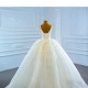 Luxurious Dubai Ball Gown Sleeveless Wedding Dresses For Women Custom Bridal Dress Sequin Vestido De Novia