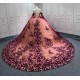 Luxury Ball Gown Red Quinceanera Dresses 2024 Sweetheart Lace Up Back Party Prom Gowns Vestidos De 15 Anos