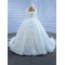 Luxury Long Ball Gown Tulle Wedding Dress Appliques Lace Long Sleeve Vintage Bridal Growns 2024