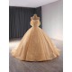 Luxury Sequin Bride Dress 2024 Fashion Sleeveless Beading Ball Gowns Elegant Court Train Wedding Dress