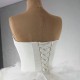 Luxury Sleeveless Wedding Dress 2024 New Strapless Vestido De Noiva Ruffled Bride Gowns