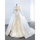 Mermaid Long Sleeve Wedding Dress 2024 Bridal Gown Lace Appliques Vestido de Novia