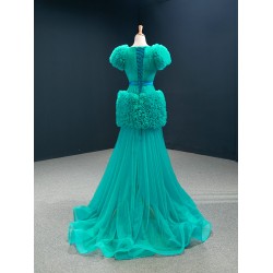 Mermaid Prom Dresses Cape Sleeve Formal Homecoming Women Evening Dress 2024