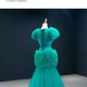 Mermaid Prom Dresses Cape Sleeve Formal Homecoming Women Evening Dress 2024