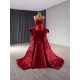 Mermaid Red Prom Dresses Sweetheart Neck Homecoming Dress Women Outfit Formal Occasion Party Gowns