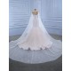 Mermaid Wedding Dress Sleeveless Strapless Bridal Backless Lace Appliques Vestido de novia 2024 With Cape