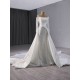 Mermaid White Wedding Dresses Long Sleeve Backless Wedding Bridal Gowns Vestidos De Noiva