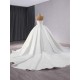 Modern Ball Gown Women Wedding Dresses Sleeveless Bride Gowns Sweetheart Neck Vestido De Noivas