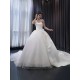 Modern Ball Gown Women Wedding Dresses Sleeveless Bride Gowns Sweetheart Neck Vestido De Noivas