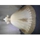 Off Shoulder Champagne Quince Dress Lace Appliques Vestidos De 15 Anos Sweetheart Neck Sweet 15 Gowns With Cape