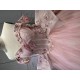 Off Shoulder Pink Quince Dress 3D Flowers Vestidos De 15 Anos 2025 Custom Made Princess Ball Gown