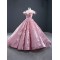 Off Shoulder Coral Sweet 15 16 Dress Corset Floral Sequin Women Quinceanera Dress 2024 Cocktail Dresses Vestidos De Baile