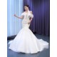 Off Shoulder Mermaid Wedding Dress 2024 Pearl Vestido De Noiva African Women Bridal Gowns Robe De Mariee