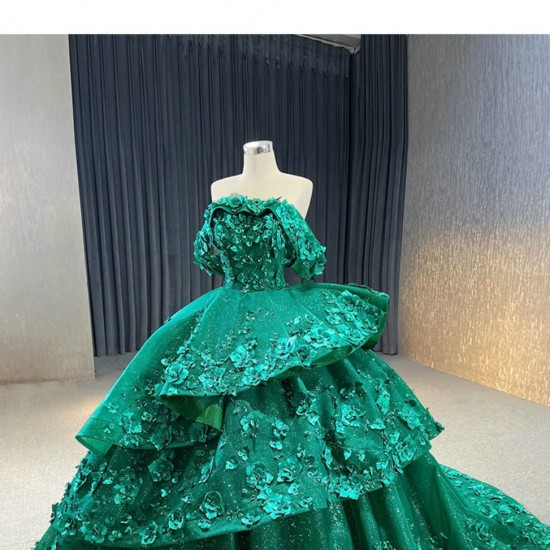 Off Shoulder Red Quinceanera Dresses Tiered Vestidos De 15 Anos Women Sweet 15 Dress Party Cocktail Gown