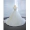 Off Shoulder Wedding Dresses 2024 Ball Gown Appliques Bridal Gowns Sweep Train Romantic Vestidos De Novia Custom 2024