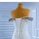 Off Shoulder Wedding Dresses Mermaid Vestido De Novia Ruffled Bridal Gowns Sweep Train Custom Made