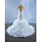 Off Shoulder Wedding Dresses Mermaid Vestido De Novia Ruffled Bridal Gowns Sweep Train Custom Made