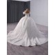 Off Shoulder Woman Wedding Dresses Strapless Custom Made Bridal Gowns Sequin Black Girl Women Dress