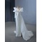 One Shoulder Mermaid Wedding Dress High Neck Formal Lace Up Pearl Bridal Growns 2024