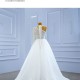 One Shoulder White Wedding Dresses for Women High Neck Backless Bridal Gowns Floor Length vestido de novia