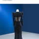 Pearl Black Mermaid Prom Dresses Long Sleeve Women Formal Evening Gowns Special Occasion Party Dress