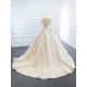 Plus Size Ball Gown Wedding Dresses Women Sequin Long Sleeves Bridal Gown Vestidos De Novia New