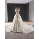 Princess Arabic Two In One Wedding Dress Sleeveless Sweetheart Backless Shiny Sequin Bridal Gown