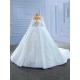 Princess Long Sleeve Wedding Dresses Beading Bridal Gowns Ball Gown Wedding Dress Vestidos De Noiva 2024