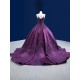 Princess Purple Quinceanera Dress Women Prom Dress Tiered Spaghetti Strap Vestidos De 15 Anos