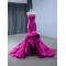 Purple Evening Dresses Pleated Strapless Prom Dress Formal Party Women Gowns 2024