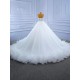 Ruffled Ball Gown Wedding Dress Spaghetti Strap Bridal Gowns Sleeveless 2024 Women Vestidos De Novia