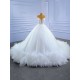 Ruffled Ball Gown Wedding Dress Spaghetti Strap Bridal Gowns Sleeveless 2024 Women Vestidos De Novia