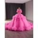 Ruffled Mauve Quinceanera Dress Ball Gown Birthday Sweet 16 Gown Princess Vestidos De 15 XV Anos