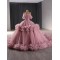 Ruffled Mauve Quinceanera Dress Ball Gown Birthday Sweet 16 Gown Princess Vestidos De 15 XV Anos