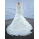 Ruffled Mermaid Wedding Dress Newest Bride Princess Full Sleeves Custom Made Plus Sizes Vestidos De Novias