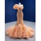 Ruffled Prom Dresses Sleeveless Corset Back Formal Homecoming Party Dress Special Occasion Gowns