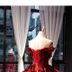 Ruffled Red Quinceanera Dress Off Shoulder Vestidos De 15 Anos 3D Flowers Sweet 15 16 Dresses Robe De Soriee