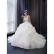 Ruffled Wedding Dress Ball Gown 2024 Square Collar Backless Bridal Gowns Custom Made Vestido De Novia