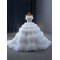 Ruffled Wedding Dresses Sleeveless Bridal Gowns Sleeveless Sequin Dresses 2024