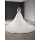 Ruffled Wedding Dresses for Women 2024 Backless A Line Bride Dress Bridal Gowns Vestidos De Noiva